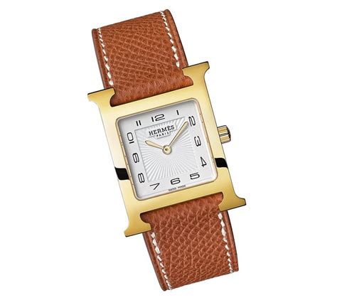 hermes watch leather bracelet|hermes unisex watch.